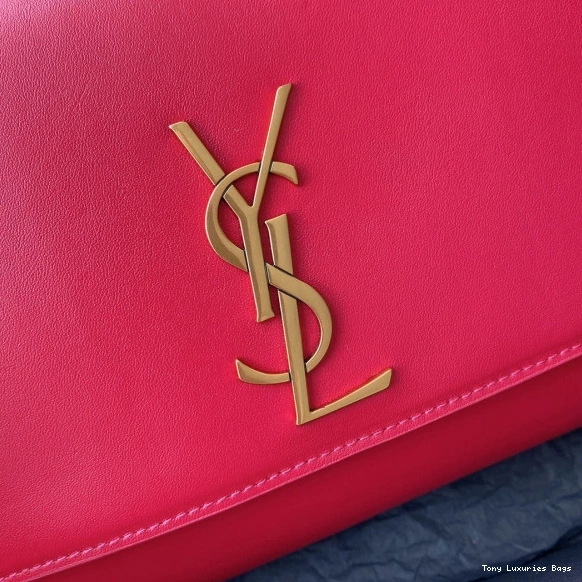 Tony Luxuries SMOOTH YSL REVERSIBLE MEDIUM KATE IN LEATHER SUEDE AND 0709